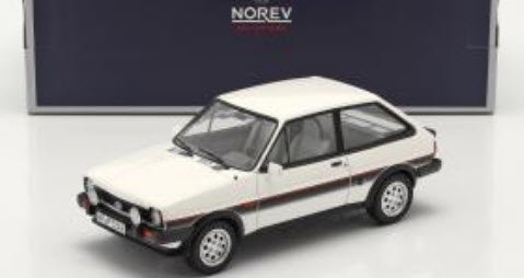 ノレブ NOREV 182742 1/18 フォード フィエスタ XR2 1981 ホワイト / ブラック - ミニチャンプス専門店  【Minichamps World】