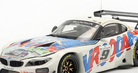 ミニチャンプス 80432454834 1/18 BMW Z4 GT3 #9 24h Spa 2015