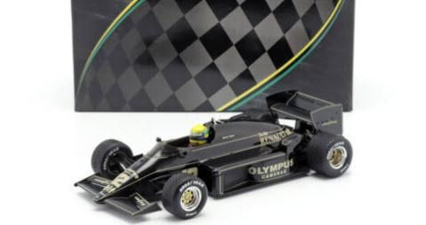 プレミアムX セナコレクション 1/18 ロータス ルノー 97T 1985 F1