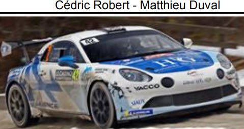 スパーク S6577 1/43 Alpine A110 Rally RGT Team Bonneton No.42 3rd R-GT Rally  Monte Carlo 2021 - ミニチャンプス専門店　【Minichamps World】