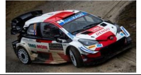 スパーク S6582 1/43 TOYOTA Yaris WRC TOYOTA Gazoo Racing WRT No.1 Winner Rally  Monte Carlo 2021 - ミニチャンプス専門店　【Minichamps World】