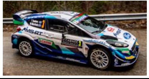 スパーク S6586 1/43 Ford Fiesta WRC M-Sport Ford WRT No.3 Rally Monte Carlo  2021 T.Suninen - ミニチャンプス専門店　【Minichamps World】