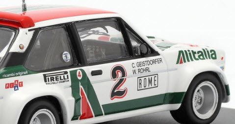 CMR WRC013 1/43 フィアット 131 Abarth #2 4th モンテカルロ ラリー 1978 Rohrl / Geistdorfer  - ミニチャンプス専門店 【Minichamps World】