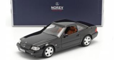 ノレブ 1/18 メルセデスベンツ SL 500 1999 ブラック-