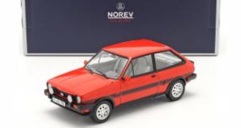 ノレブ 182741 1/18 フォード フィエスタ XR2 1981 レッド - ミニチャンプス専門店 【Minichamps World】