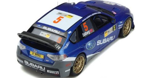 OTTO オットー OTM365 1/18 スバル インプレッサ WRC 2008 (ブルー