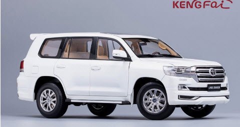 KENGFAI ケンファイ TK-KF024-2 1/18 Toyota Land Cruiser Pearl White