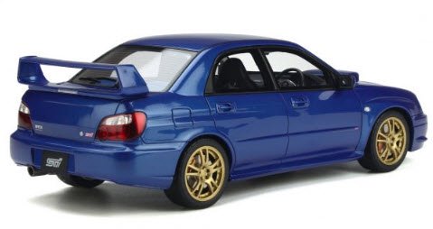 OTTO オットー OTM369 1/18 スバル インプレッサ WRX STI (ブルー 