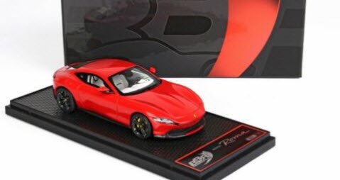 BBR 1/43 Ferrari Roma Rosso corsa met フェラーリ ローマ BBRC236RCM-