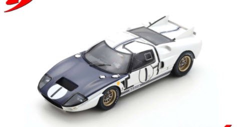 スパーク S4532 1/43 Ford GT40 MK2 No.1 24H Le Mans 1965 K.Miles B.McLaren -  ミニチャンプス専門店　【Minichamps World】