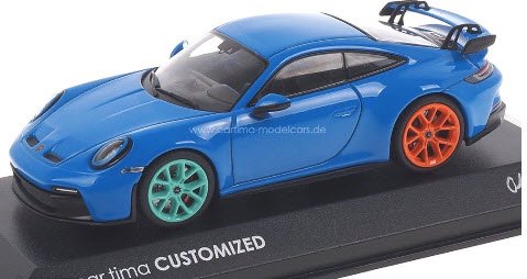 ミニチャンプス CAC04321014 1/43 ポルシェ 911 (992) GT3 2021