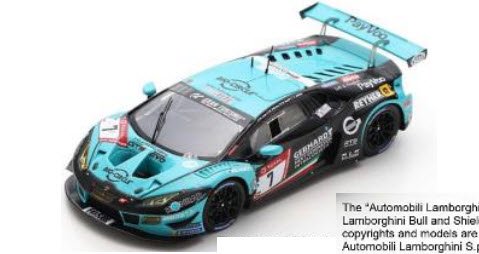 スパーク SG576 1/43 Lamborghini Huracan GT3 EVO No.7 Konrad Motorsport 24H  Nurburgring 2019 - ミニチャンプス専門店　【Minichamps World】 自動車