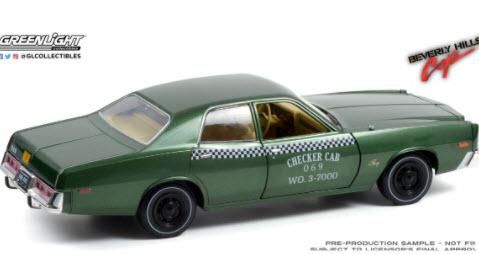 グリーンライト　 プリマス　フューリー　チェッカーキャブ ビバリーヒルズコップ Amazon | GREENLIGHT 1:43 SCALE 