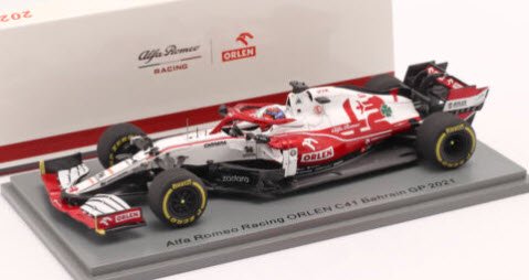 スパーク S7662 1/43 Alfa Romeo Racing ORLEN C41 No.7 Sauber F1