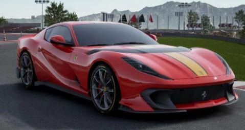 Ferrari 812 Competizione 1/18 BBR Rosso Corsa 2021