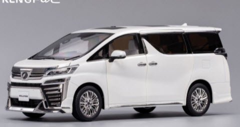 KENGFAI ケンファイ TK-KF030-4 1/18 TOYOTA Vellfire Pearl White (右