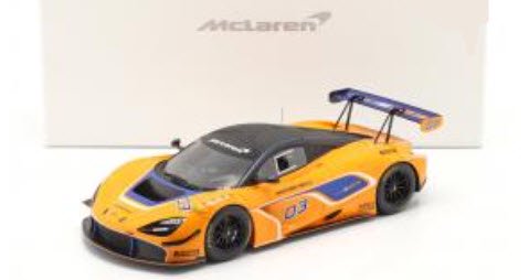 スパーク Spark 14QB314CP 1/18 マクラーレン 720S GT3 2019 #03 オレンジ / ブルー ショーケース付 -  ミニチャンプス専門店 【Minichamps World】