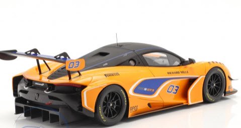 スパーク Spark 14QB314CP 1/18 マクラーレン 720S GT3 2019 #03 オレンジ / ブルー ショーケース付 -  ミニチャンプス専門店 【Minichamps World】