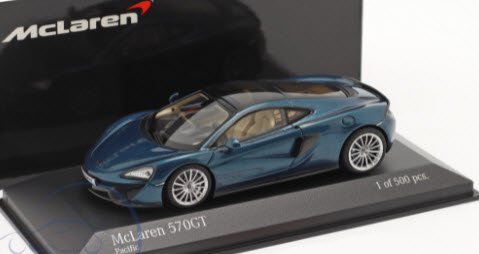 ミニチャンプス 537154523 1/43 マクラーレン 570GT 2017 パシフィック