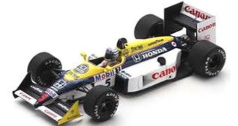 スパーク Spark S7484 1/43 Williams FW11B No.5 Australian GP 1987 ...