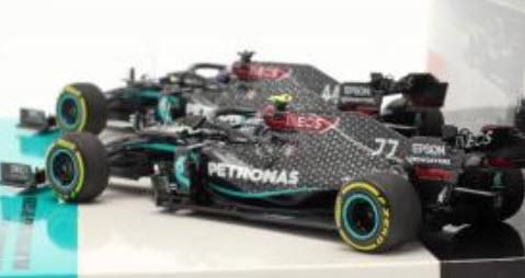 ミニチャンプス 413204477 1/43 メルセデス ベンツ F1 W11 EQ Performance Hamilton #44 &  Bottas #77 2020 2台セット 特注品 - ミニチャンプス専門店　【Minichamps World】