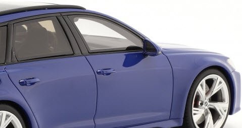 GTスピリット GTS854 1/18 アウディ RS6 アバント (ブルー) - ミニチャンプス専門店　【Minichamps World】