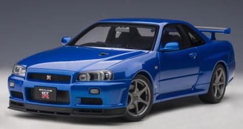 オートアート AUTOart 77408 1/18 日産 スカイライン GT-R (R34) V