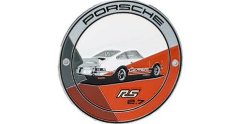 Porsche ポルシェ 911 Carrera Rs 2.7 Collection グリル バッジ - ミニチャンプス専門店　【Minichamps  World】