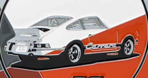Porsche ポルシェ 911 Carrera Rs 2.7 Collection グリル バッジ - ミニチャンプス専門店　【Minichamps  World】