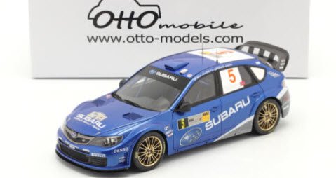 OTTO オットー OTM365 1/18 スバル インプレッサ WRC 2008 (ブルー 