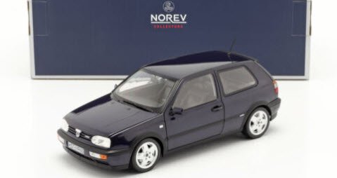 ノレブ NOREV 188462 1/18 VW ゴルフ VR6 1996 メタリックブルー - ミニチャンプス専門店 【Minichamps  World】