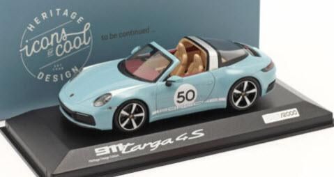 ミニチャンプス WAP0209110NTRG 1/43 ポルシェ 911 (992) Targa