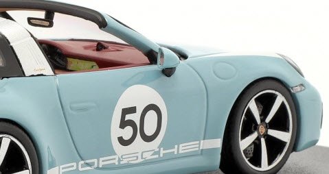 ミニチャンプス WAP0209110NTRG 1/43 ポルシェ 911 (992) Targa 4S #50 Heritage Edition meissen  ブルー Porsche 特注品 - ミニチャンプス専門店 【Minichamps World】