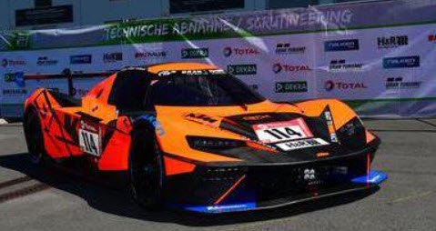 スパーク SG764 1/43 KTM X-BOW GTX No.114 True Racing Winner Cup-X