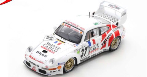 スパーク S4446 1/43 Porsche 911 GT2 Evo No.37 24H Le Mans 1995 D 