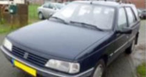 Peugeot 405 Break 1991 Dark Blue 1:43