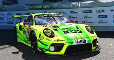 スパーク 18SG052 1/18 Porsche 911 GT3 R No.911 Manthey-Racing Winner 24H  Nurburgring 2021 M.Cairoli - ミニチャンプス専門店 【Minichamps World】