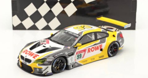 ミニチャンプス 155202699 1/18 BMW M6 GT3 `ROWE RACING` ＃99