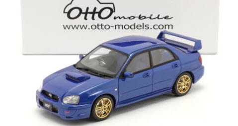 OTTO オットー OTM369 1/18 スバル インプレッサ WRX STI (ブルー