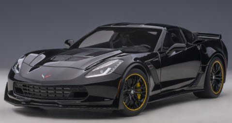 オートアート Autoart 1 18 シボレー コルベット C7 Z06 C7 R エディション ブラック ミニチャンプス専門店 Minichamps World