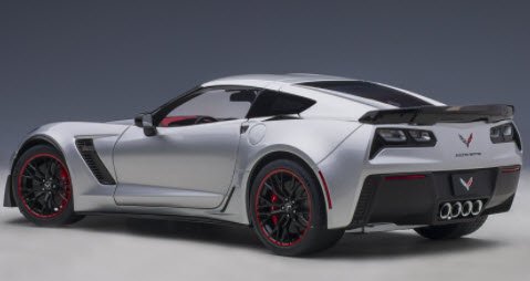 オートアート AUTOart 71258 1/18 シボレー コルベット (C7) Z06 (メタリック・シルバー) - ミニチャンプス専門店　 【Minichamps World】