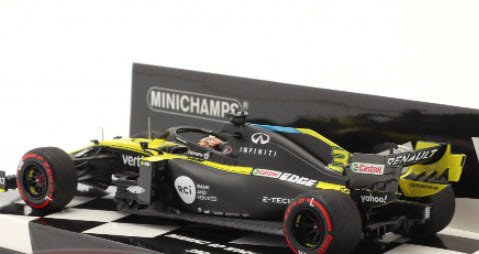 ミニチャンプス 417200903 1/43 ルノー DP ワールド F1 チーム R.S.20 ダニエル・リカルド アイフェルGP 2020 3位入賞  - ミニチャンプス専門店 【Minichamps World】