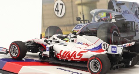 ミニチャンプス 447210147 1/43 Haas VF-21 #47 バーレーンGP F1 2021 ミック・シューマッハ 特注品 -  ミニチャンプス専門店　【Minichamps World】