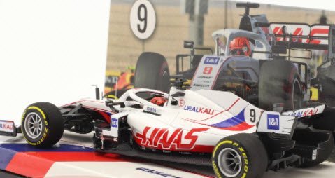 ミニチャンプス 447210109 1/43 Haas VF-21 #9 バーレーンGP F1 2021 ニキータ・マゼピン 特注品 -  ミニチャンプス専門店　【Minichamps World】