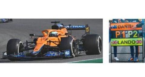 スパーク spark 1/18 McLaren mcl35m イタリアンGP ウィナー D