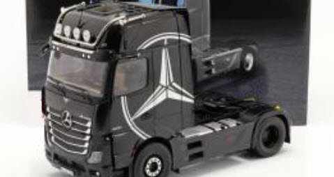 NZG LM10240051 1/18 メルセデス ベンツ Actros Gigaspace 4x2 SZM black with Mercedes  design - ミニチャンプス専門店　【Minichamps World】