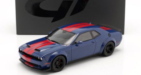 新品★ミニカー　アメ車　1/18ダッジチャレンジャー　GT362 GTスプリットミニカー