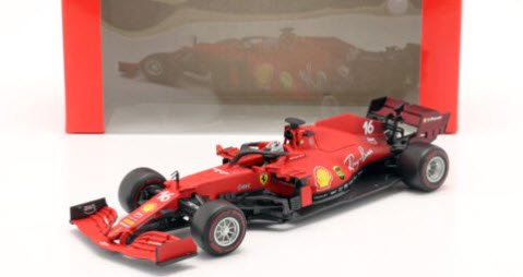 ブラーゴ Bburago 18-16809 #16 1/18 フェラーリ SF21 #16 Scuderia Ferrari Mission  Winnow F1 2021 シャルル・ルクレール - ミニチャンプス専門店 【Minichamps World】