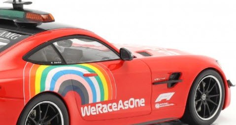 ミニチャンプス 153036095 1/18 メルセデス AMG GT-R セーフティーカー トスカーナGP F1 2020 特注品 -  ミニチャンプス専門店　【Minichamps World】