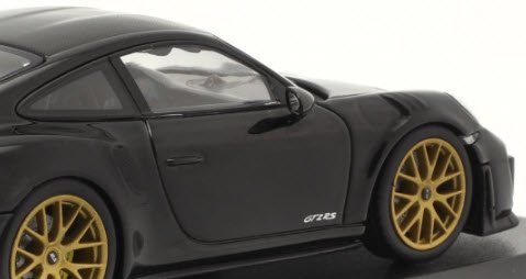 ミニチャンプス 410067291 1/43 ポルシェ 911 (991.2) GT2RS 2018 ブラック (ヴァイザッハパッケージ)  オーラムホイール - ミニチャンプス専門店 【Minichamps World】